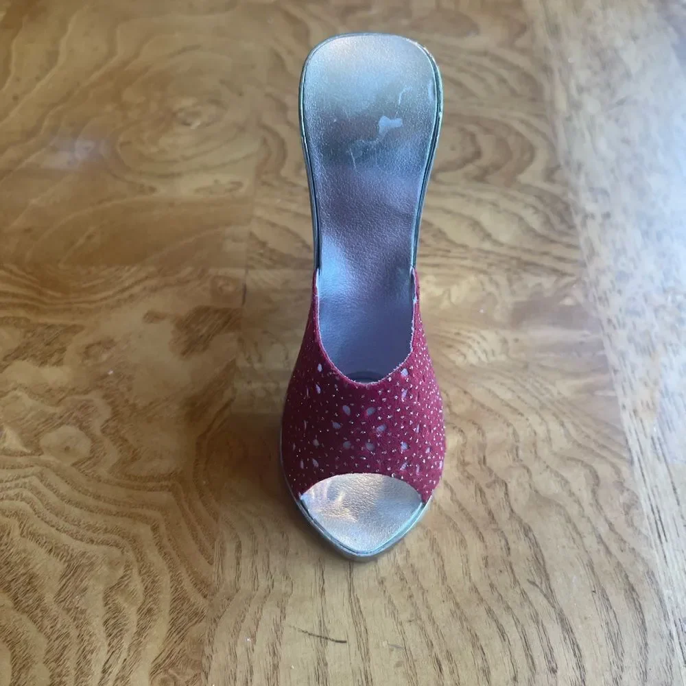 SILVER & Red Diamond High Heel Bottle Opener!